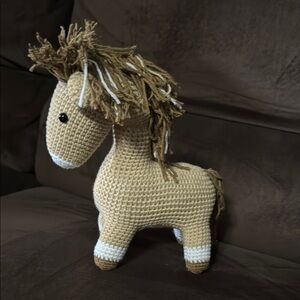 Crochet Horse Plush Toy